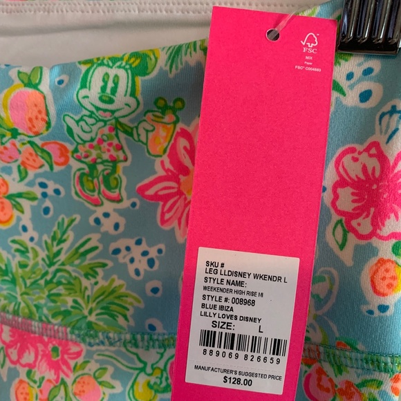 Lilly Pulitzer x Disney Parks Leggings - Lilly Loves Disney - Picture 5 of 5